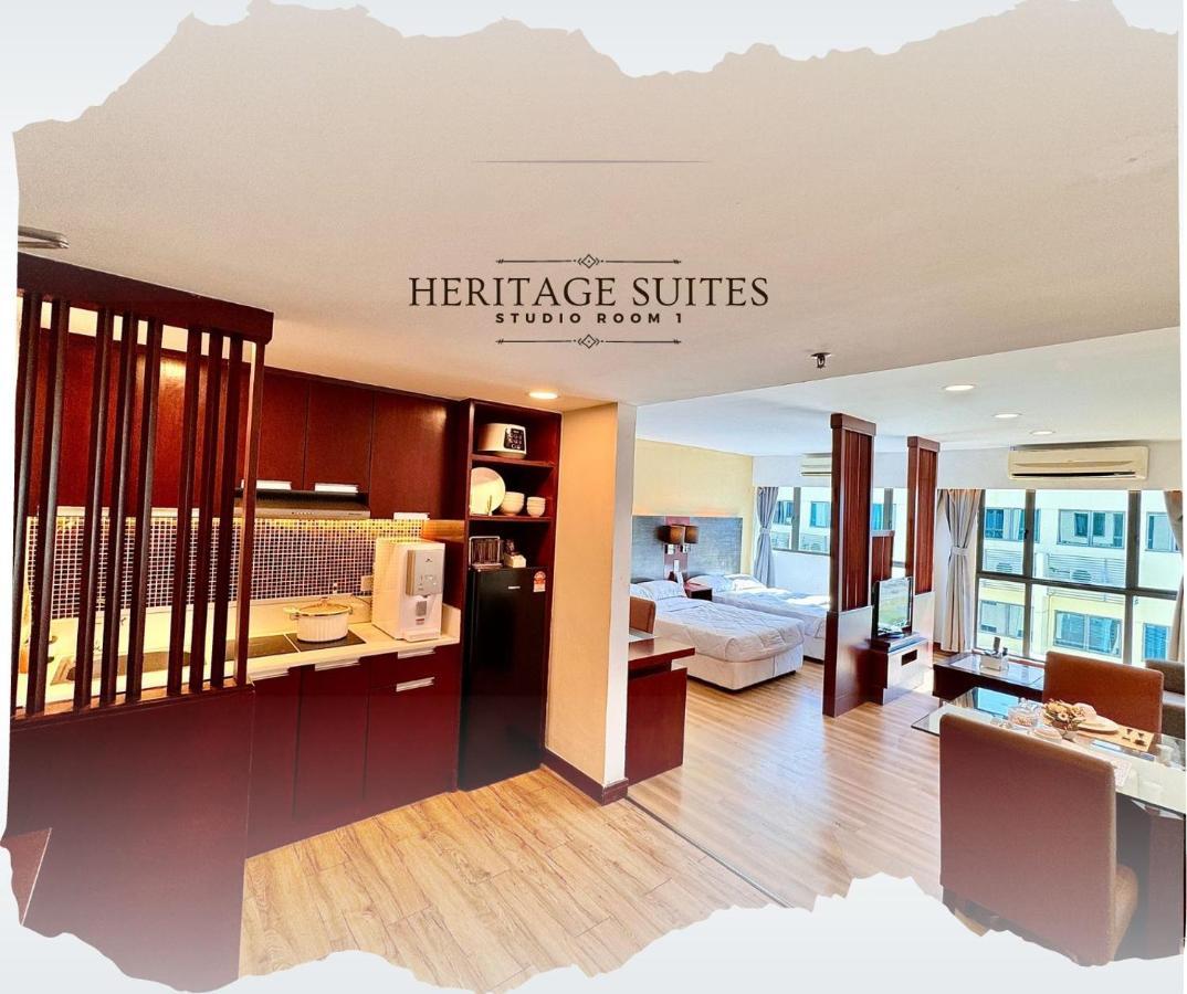 New Homestay !! Heritage Suites Near Imago Mall City Central , Free Highspeed Wifi & Netflix , Kota Kinabalu Exterior foto