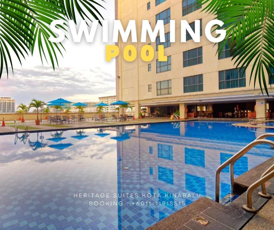 New Homestay !! Heritage Suites Near Imago Mall City Central , Free Highspeed Wifi & Netflix , Kota Kinabalu Exterior foto