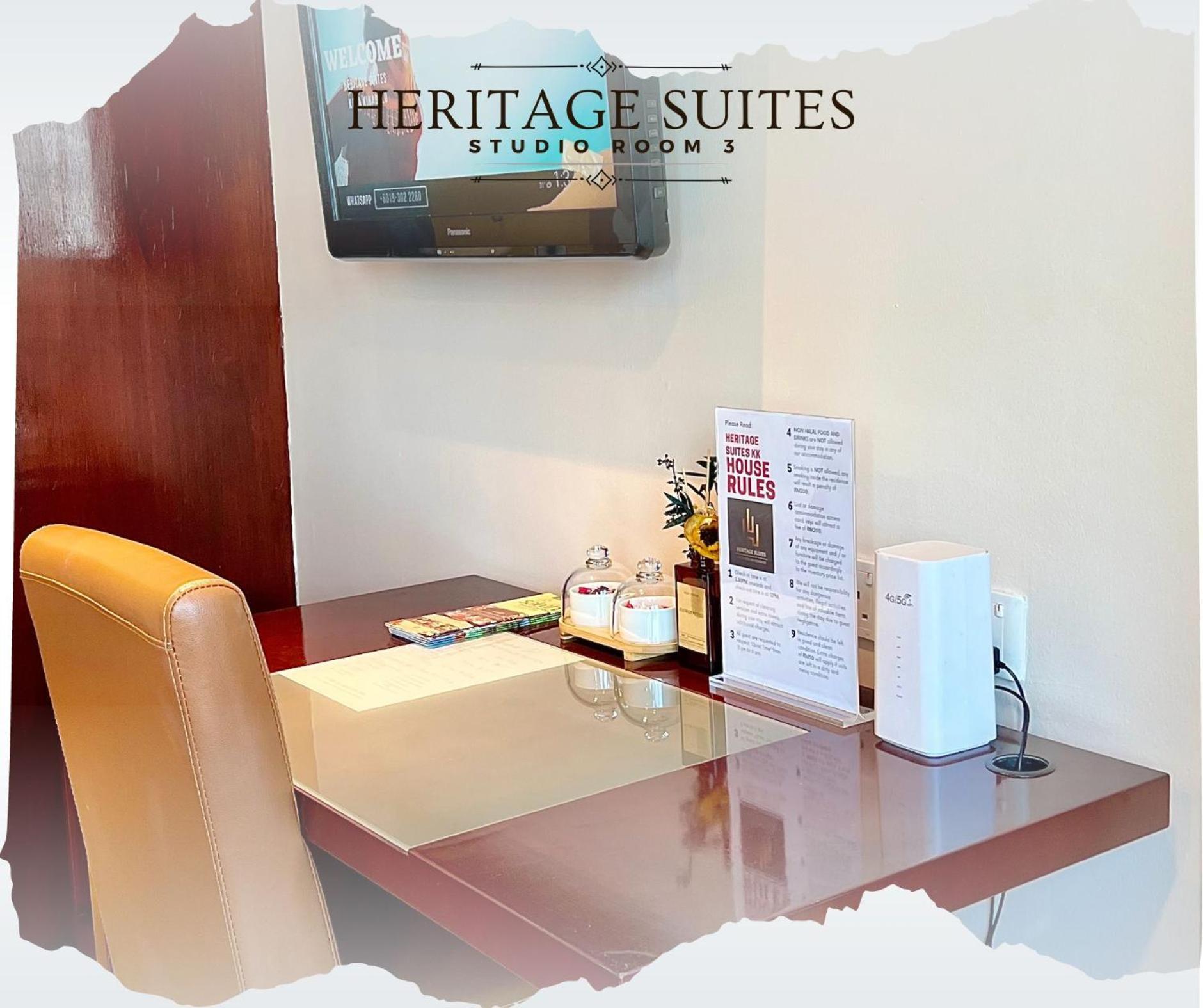 New Homestay !! Heritage Suites Near Imago Mall City Central , Free Highspeed Wifi & Netflix , Kota Kinabalu Exterior foto